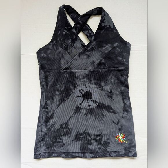 Margarita Activewear Supplex Tie Dye World Race Tank Top Size: 1 - Picture 1 of 5